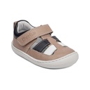 75901 | Oinak Barefoot Beig Blanco Azul 75901 | Oinak Barefoot Beig Blanco Azul GORILA RESPETUOSO ZAPATOS BAREFOOT PARA PEQUES, ¡AVENTURAS GIGANTES! FAVORECE EL DESARROLLO DEL PIE GORILA (1)