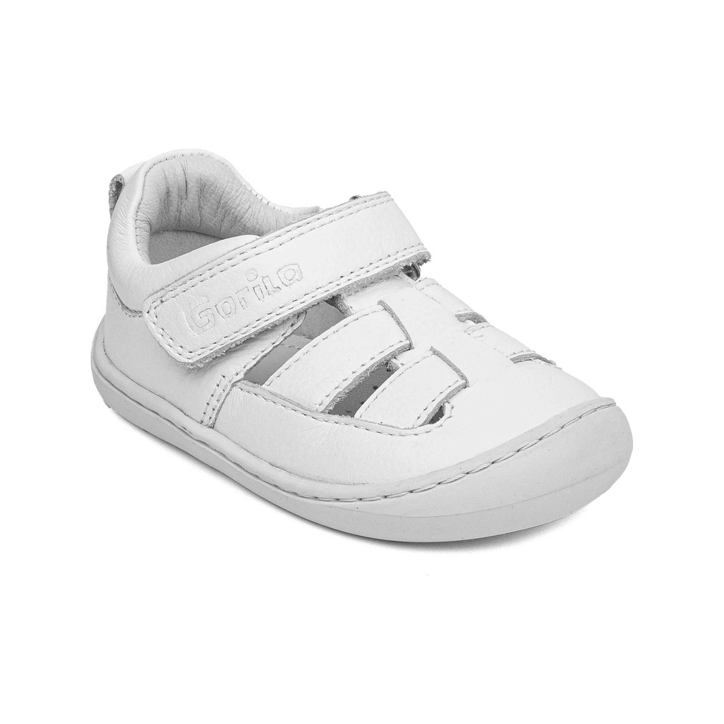75901 | Oinak Barefoot Blanco 75901 | Oinak Barefoot Blanco GORILA RESPETUOSO ZAPATOS BAREFOOT PARA PEQUES, ¡AVENTURAS GIGANTES! FAVORECE EL DESARROLLO DEL PIE GORILA (1)