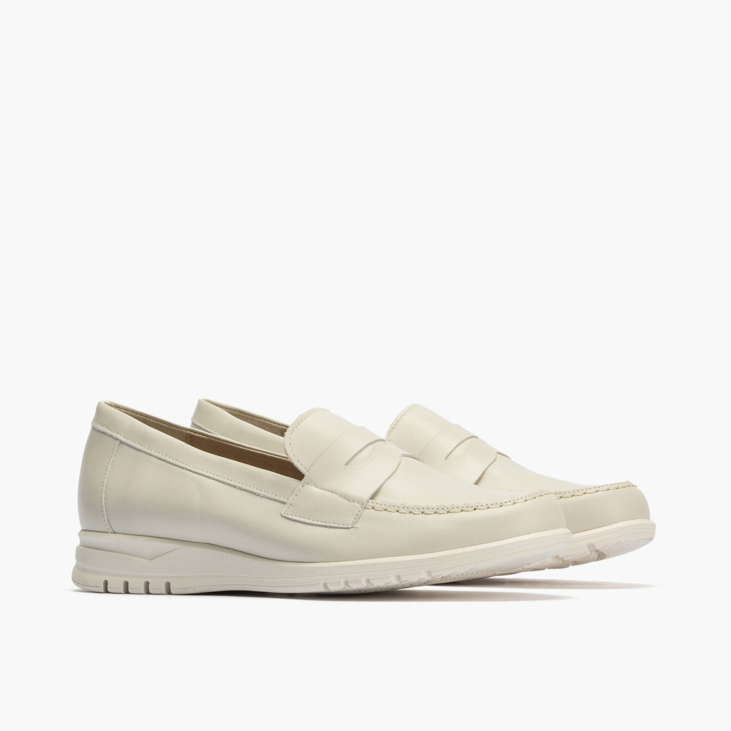 Mocasines con antifaz mujer en piel napa GLACIAL (2)
