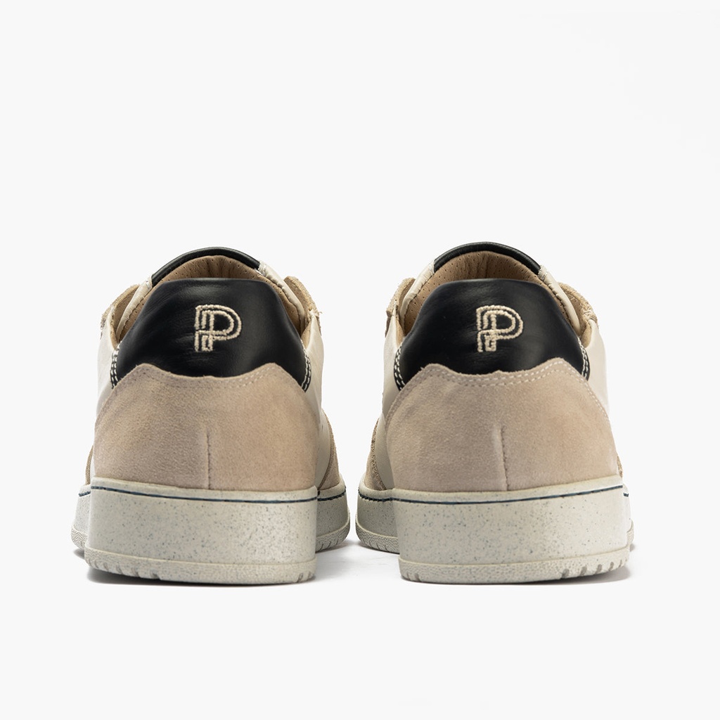 Deportivo para hombre en piel serraje y piel napa Oliva (3)