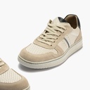 Deportivo para hombre en piel serraje y piel napa Oliva (4)
