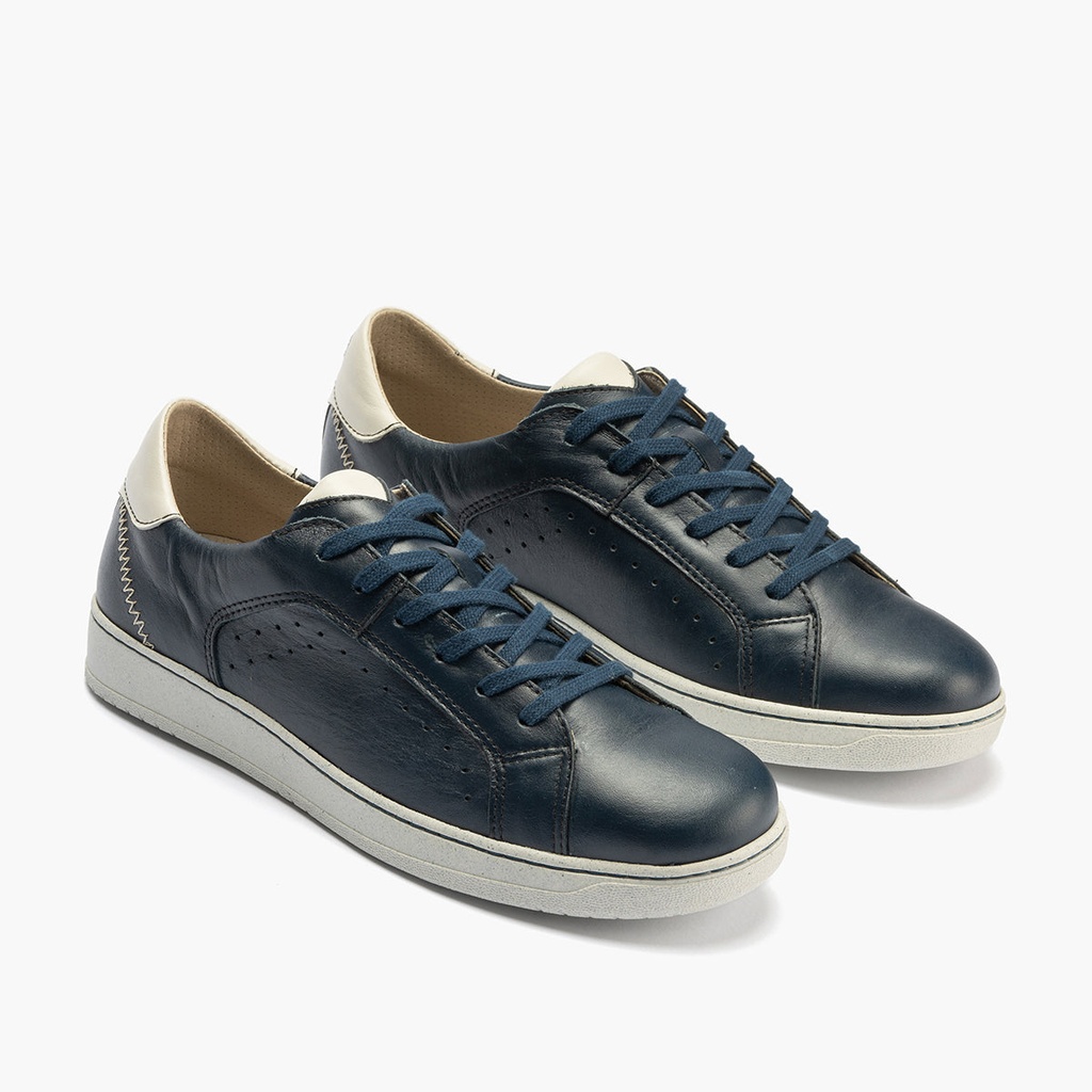 Deportivo para hombre en piel napa Marino (2)