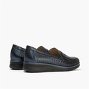 Mocasín plano con antifaz en piel napa fantasía y piel napa con acabados metalizados Marin (4)