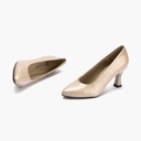 Zapato de Salón Mujer Stiletto Piedra de Tacón Alto en Piel Charol (1)