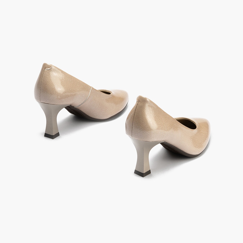 Zapato de Salón Mujer Stiletto Piedra de Tacón Alto en Piel Charol (4)