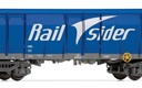 RailSider, vagón 4 ejes Ealos en color azul, cargado con chatarra, ep. VI (1)