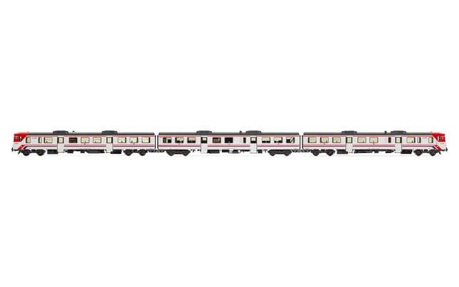 RENFE, set de 3 unidades, automotor diesel 592 “Cercanías”, ép. V-VI, con decoder digital (2)