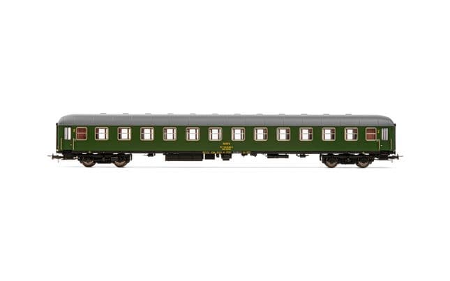 RENFE, coche BB-8500, decoración verde 2ª clase, ép. IV (2)