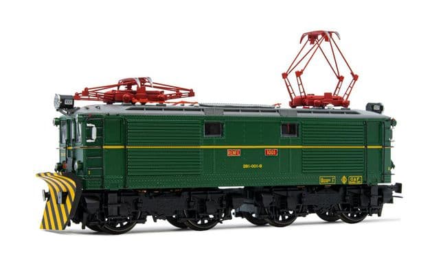 RENFE, locomotora eléctrica clase 281 001-8, con matrícula UIC y quitanieves, ép. IV, con decoder de sonido (4)