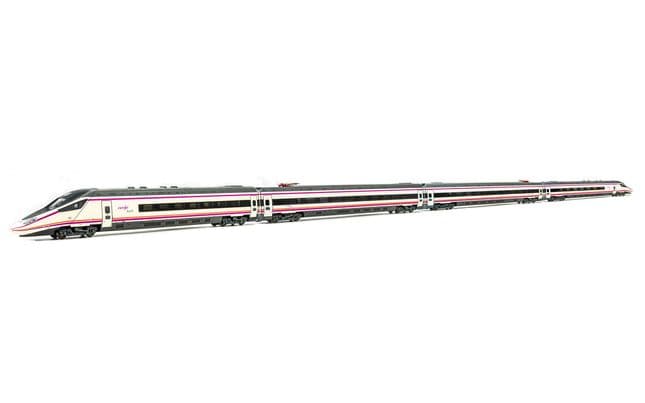 RENFE, set de 4 unidades, automotor eléctrico de alta velocidad S-114, ép. VI (1)