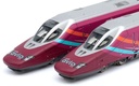 RENFE, set principal de 5 unidades del tren de alta velocidad "AVLO", decoración violeta, ép. VI, con decoder de sonido (7)