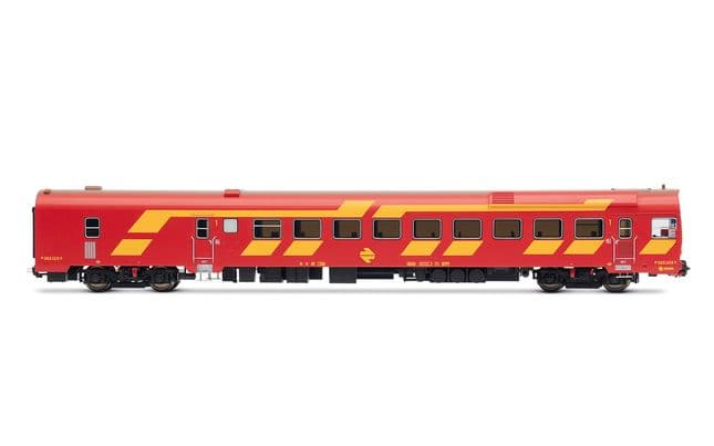 RENFE, automotor eléctrico serie 444, unidad 444-004, decoración rojo/amarillo, ép.IV, con decoder de sonido (4)