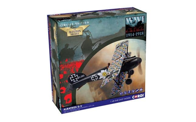 Albatros D.V Biplane - Jasta 23 - Otto Kissemberth (2)