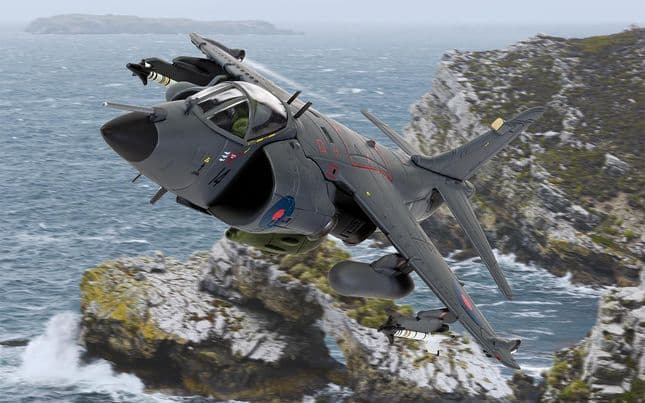 British Aerospace, Sea Harrier FRS.1 XZ457/14, Lt. Cdr. Andy Auld (1)