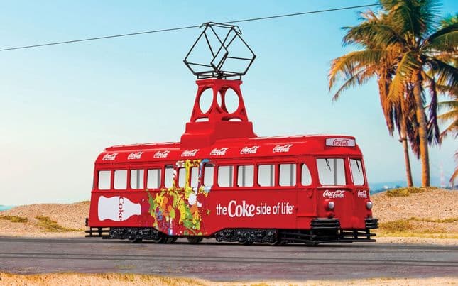 Coca-Cola Single Decker Tram (2)