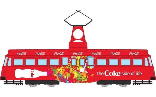 Coca-Cola Single Decker Tram (3)