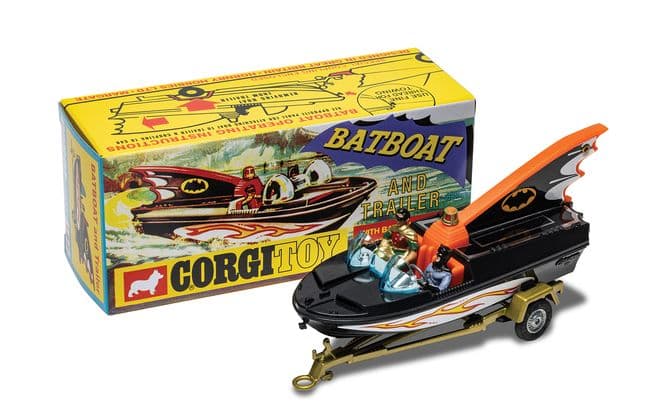 Corgi Toys 107 - Bat Boat With Batman & Robin (Reissue) (1)