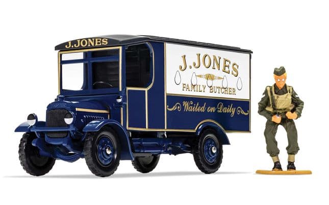 Dad‚Äôs Army J. Jones Thornycroft Van & Mr Jones Figurine (4)
