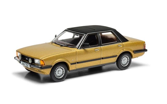 Ford Cortina Mk5 2.0 Ghia S, Solar Gold (1)