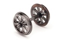 12.6mm Spoked Wheels (Pack 10) (2)