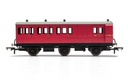 BR, 6 Wheel Coach, Brake 3rd Class, Fitted Lights, E31185 - Era 4 (1)