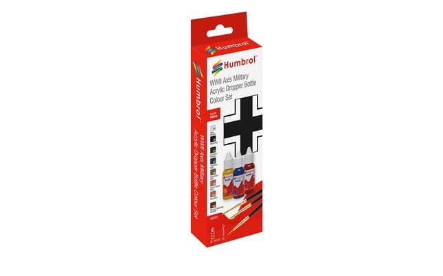 Acrylic Paint and Brush Pack: WWII Axis Military Colours (1)