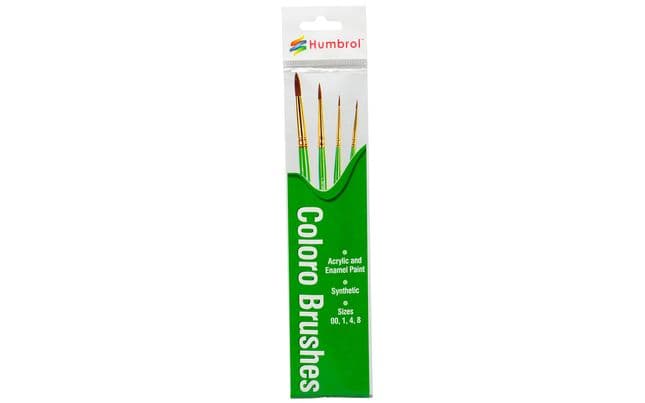 Coloro Brush Pack - (Sizes: 00/1/4/8) (1)