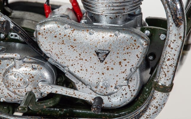 Triumph TR6 Trophy Motorcycle [Weathered] - The Great Escape (8)