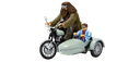 Harry Potter Hagrid Motorcycle and Sidecar (7)