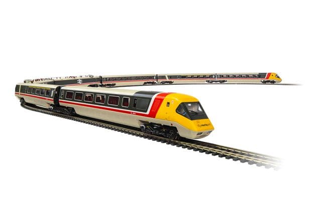 BR, Class 370 Advanced Passenger Train, Set 370 001 and 370 002, 7-car pack - Era 7 (2)