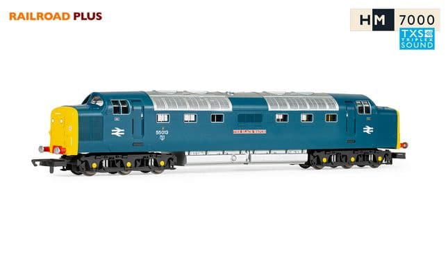 RailRoad Plus BR, Class 55, Deltic, Co-Co, 55013 – ‘The Black Watch’ – Era 7 (2)