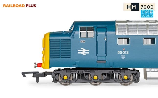 RailRoad Plus BR, Class 55, Deltic, Co-Co, 55013 – ‘The Black Watch’ – Era 7 (4)