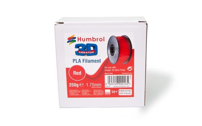 Humbrol 3D Mini Printer with PLA Filament Packs Bundle (4)