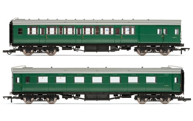 BR, (Ex-Maunsell) Pull/Push Coach Pack, Set 619 - Era 5 (1)