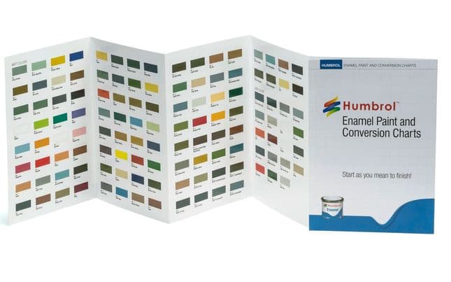 Humbrol Enamel Colour Chart with hi-spec printing (1)