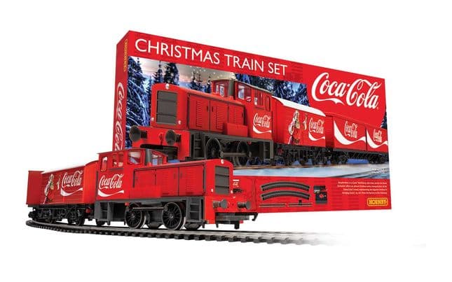 Coca Cola Christmas Train Set - EU Plug Version (2)