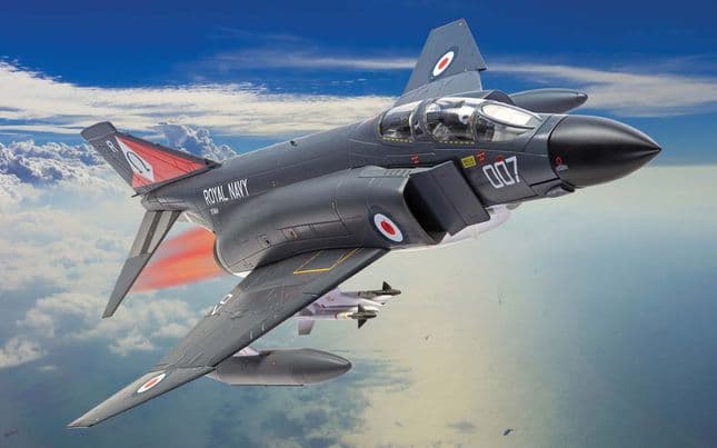 McDonnell Douglas Phantom FG.1 XT864/007R No.892 Naval Air Squadron Fleet Air Arm HMS Ark Royal (3)