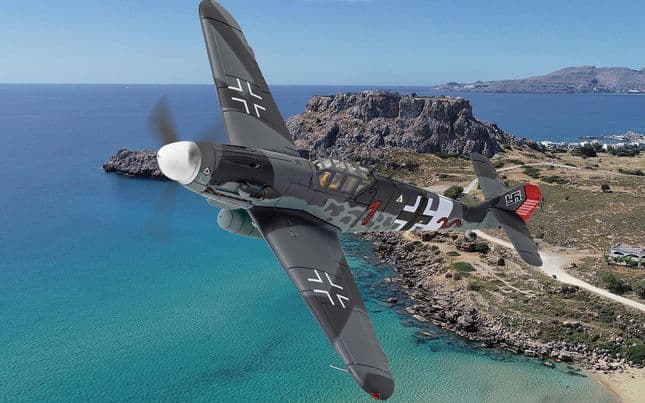 Messerschmitt Bf 109G-2 (Trop) 'Red 1' - JG 27 - Werner Schroer (1)