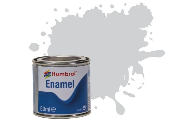 Enamel Paint: 11 - Silver - Metallic - (50ml) (1)