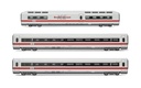 DB AG, set di 3 carrozze aggiuntive ICE 1 BR 401, livrea bianca/rossa, composto da 1 carrozza ristorante e 2 carrozze di 2a classe, Tz 181 "Interlaken", ep. V-VI (1)