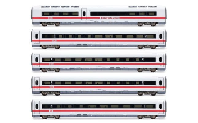 DB AG, ICE 1, Tz 186 "Chur", set aggiuntivo di 5 unità (1 x carrozza ristorante + 3 carrozze 2ª classe + 1 carrozza 1ª classe), “Bock auf Graubünden” (1)