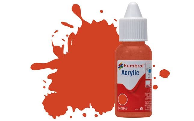 Acrylic Paint: 132 - Red - Satin - (14ml) (1)