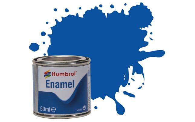 Enamel Paint: 14 - French Blue - Gloss - (50ml) (2)