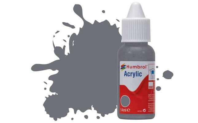 Acrylic Paint: 145 - Medium Grey - Matt - (14ml) (1)
