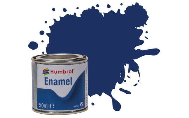 Enamel Paint: 15 - Midnight Blue - Gloss - (50ml) (1)