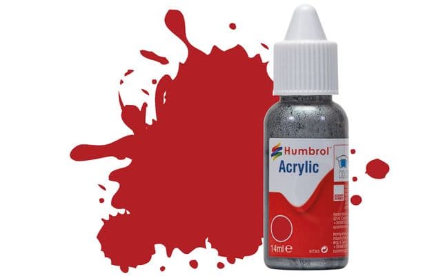 Acrylic Paint: 153 - Insignia Red - Matt - (14ml) (1)