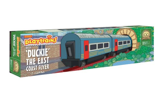 2 x Carrozze passeggeri del Treno Duckie (1)