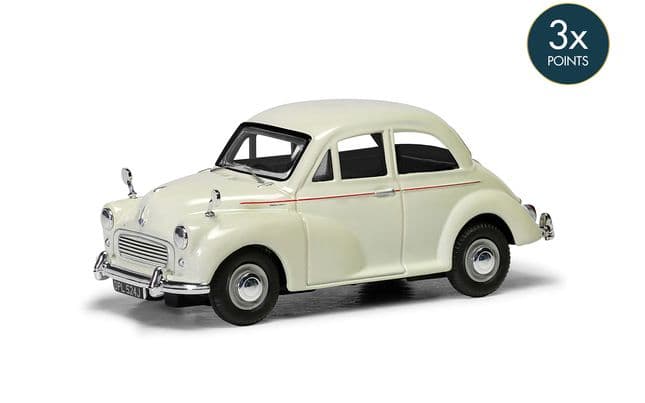 Morris Minor 1000 - Snowberry White (1)