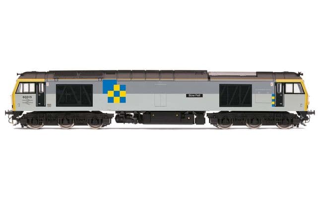 BR Railfreight, Class 60, Co-Co, 60015 'Bow Fell' - Era 8 (1)