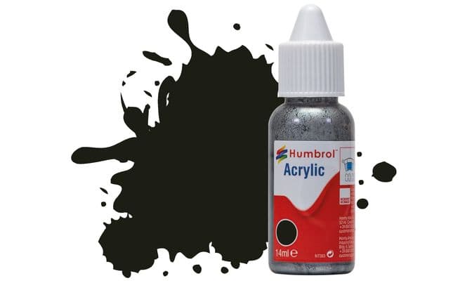 Acrylic Paint: 163 - Dark Green - Satin - (14ml) (2)